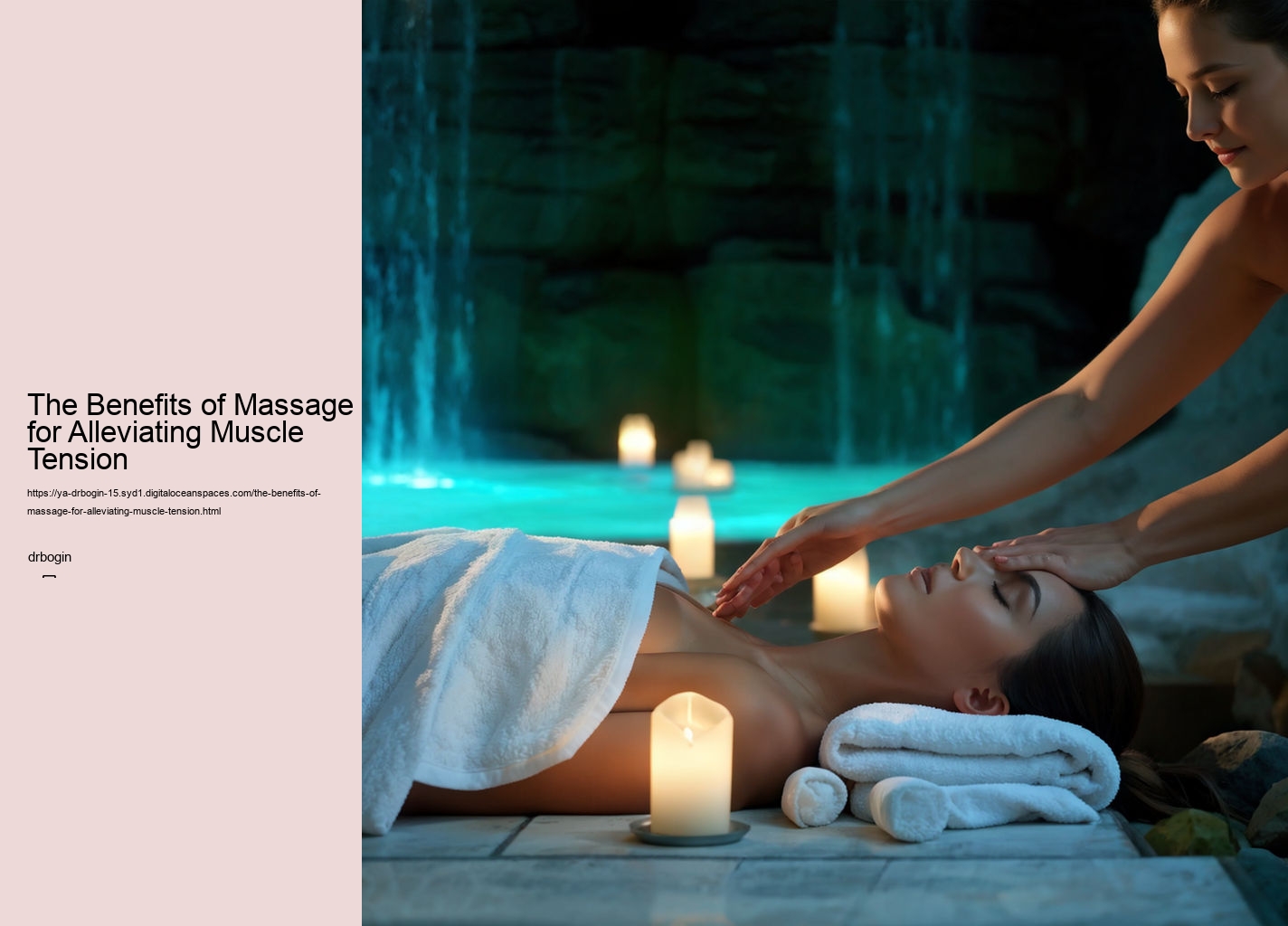 The Benefits of Massage for Alleviating Muscle Tension