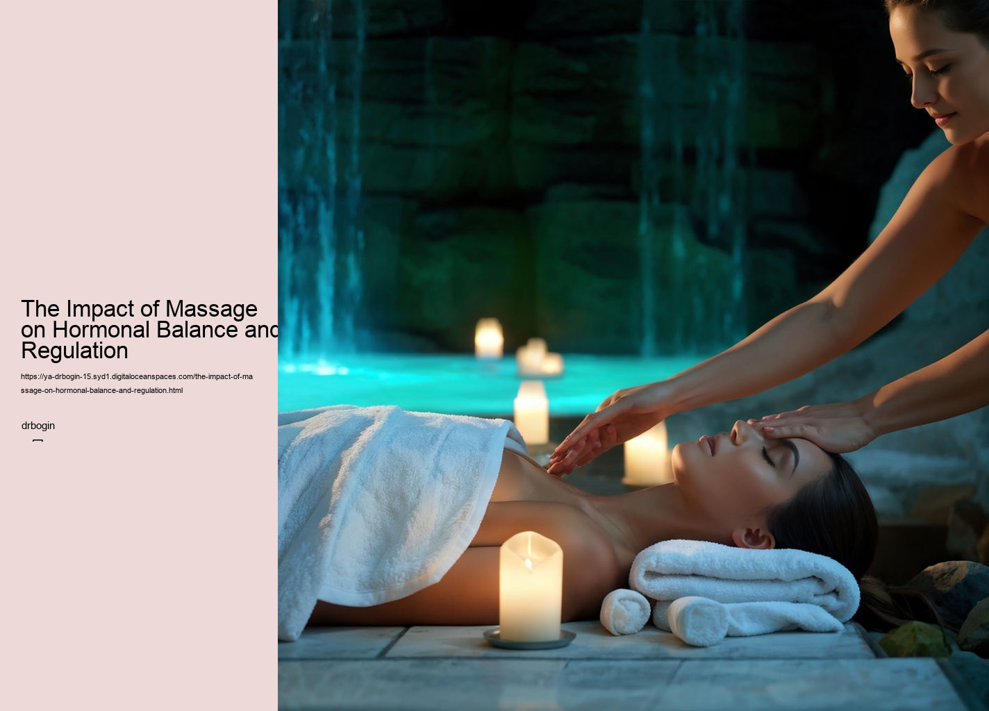 The Impact of Massage on Hormonal Balance and Regulation